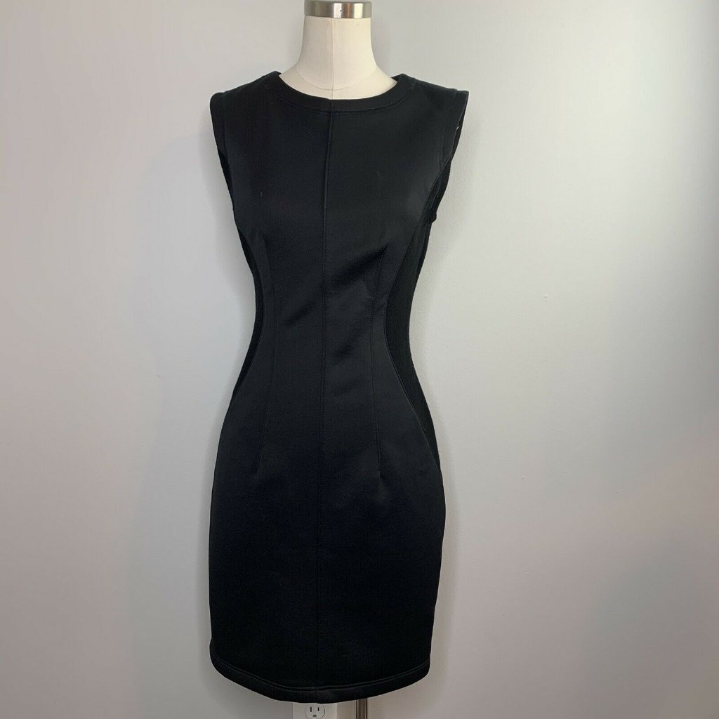 Faith Connexion Dress 4 Black Sheath Body Con